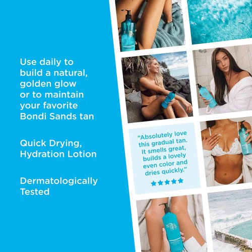 Bondi Sands Staycation Bundle | With Coconut Body Wash, Gradual Tanning Milk, Dark Self Tan Foam, and Exfoliation Mitt for a Flawless Base ($65 Value)