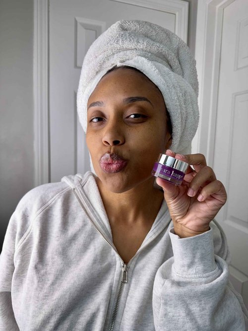 Sara Happ Passion Fruit + Vanilla Bean Sugar Lip Scrub Duo - Exfoliating Lip Treatments, Moisturizers for Dry and Flaky Lips, Vegan (Set of two 0.5-ounce Jars)