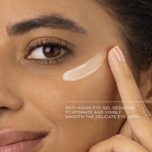 Medik8 Eye Peptides Gel - Daily Under Eye Gel - Anti Aging Serum - Hydrating Serum Gently Smooths Bags and Wrinkles - Vegan and Gluten Free - 0.5 oz
