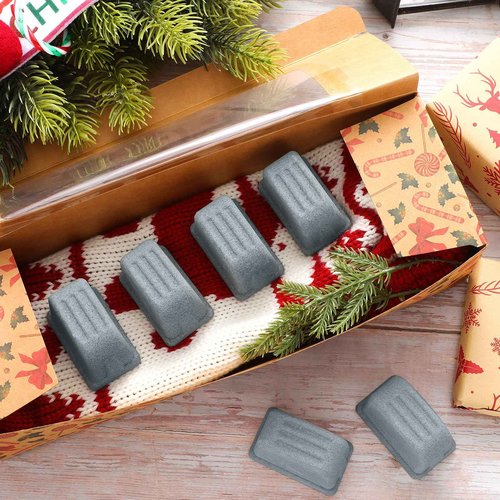 Demissle Toaster Shaped Bulk Bath Bomb Funny Gift Bath Bombs 50g Novelty Christmas Bath Bombs Weird Bath Bomb Gift with Fizz Effect for Men Women Relaxing Refreshing(12 Pcs)
