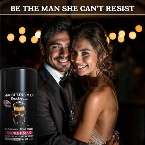 Freedom & Rocket Man: The Ultimate Masculine Duo (4 Pack)