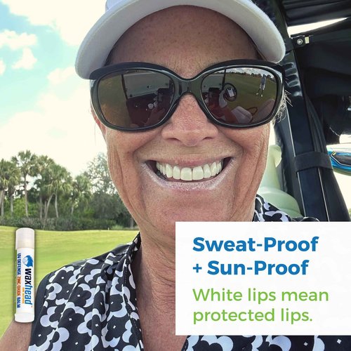 Waxhead Tinted Sunscreen For Face, Zinc Oxide, SPF Lip Balm SPF, Lip Sunscreen For Lips