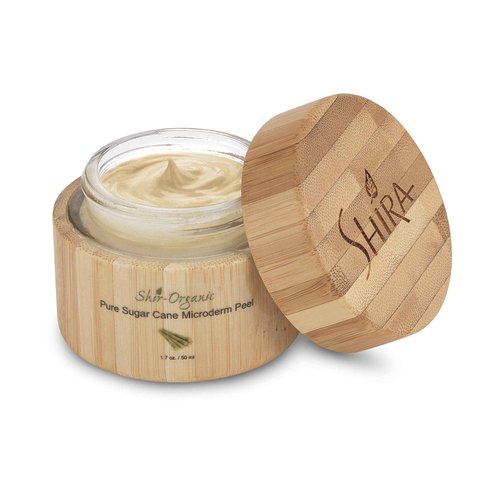 Shira Shir-Organic Pure Sugarcane Microderm Peel Loosens And Dissolves Dead Skin Cells Reveals Hydrated and Youthful-Looking Skin - All Skin Types (50 ml.)
