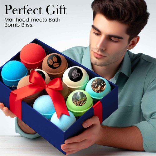Bundle of 16 Bath Bombs for Men and Women - Organic Bath Bombs with Feminine Scents for Her - 2.5 Oz Gift Set of 16 Scented All Natural Bath Bombs with Natural Essential Oils