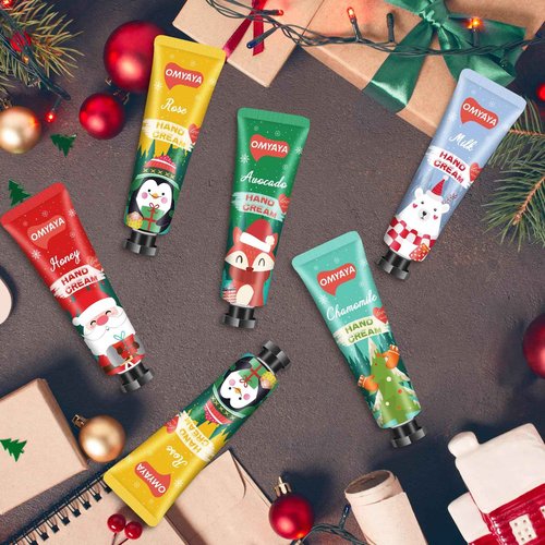 70 Pack Christmas Hand Cream Gift Set, Hand Lotion Travel Size, Mini Hand Cream, Lotion bulk,Stocking Stuffers Christmas Holiday Gifts For Women Coworker,Moisturizing Hand Creams for Dry Cracked Hands