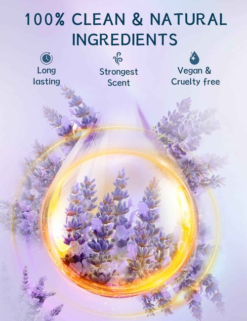 SEONNIX Shower Steamers Aromatherapy 15 Pack, Stress Relief & Self Care - Lavender Shower Bombs with Natural Essential Oil, Home Spa Shower Travel Essentials, Relaxation Birthday Gifts for Women & Men