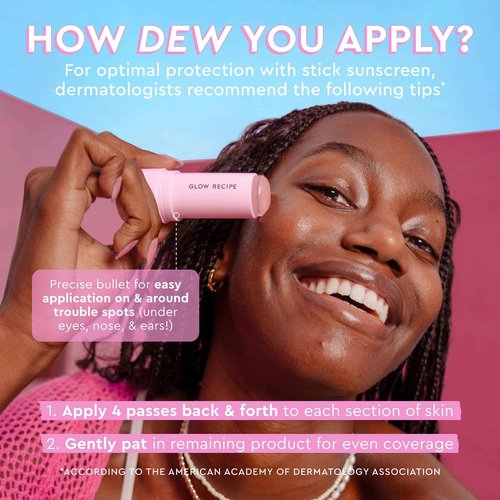 Glow Recipe Skincare Essentials Travel Duo - Watermelon Glow SPF Dew Balm Sunscreen (.58oz) + Niacinamide Dew Drops Serum with Hyaluronic Acid (15ml) - Protect from UVA Rays & Brighten Uneven Skin