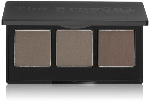The BrowGal – 2 In 1, Convertible Brow-03 Full Definition – Natural Makeup Powder, Professional Facial Beauty Cosmetic Makeup, Highlighters For Glowing Look And Use As Women Gifts - "2.1In, Light Hair