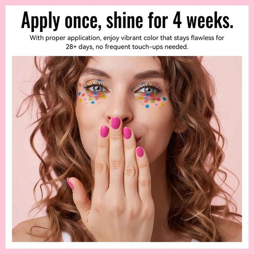 phoenixy Gel Nail Polish Kit with U V Light 64 Pcs Gel Nail Set 45 Rainbow Colors Nail Polish Set Base Coat & 4 Effects Top Coat Manicure Tools Complete Nail Kit Gifts for Women Girls