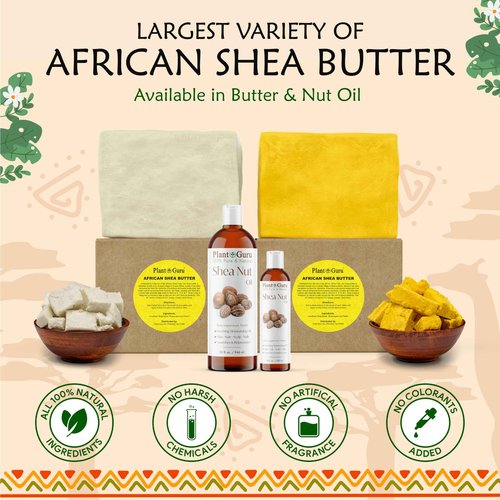 Raw African Shea Butter 32 oz (3 Pack) Bulk 100% Pure Natural Unrefined IVORY - Ideal Moisturizer For Dry Skin, Body, Face And Hair Growth. Great For DIY Soap and Lip balm Making.