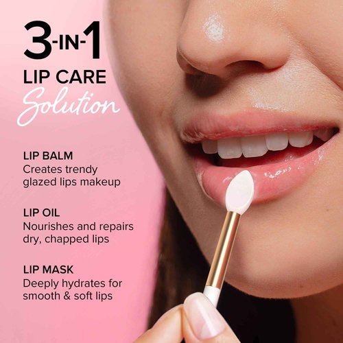 MAREE Bundle - Acne Сlearing Devices, Lip Mask, Under Eye Gels - Green Algae Extract & Tea Tree Oil, Collagen & Hyaluronic Acid - Hydrocolloid Acne Therapy, Mask for Dry Lips, Gels for Puffy Eyes