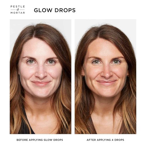Pestle & Mortar 2% Pure Hyaluronic Acid Serum 30ml + Glow Drops - Customisable Self Tanner 30ml