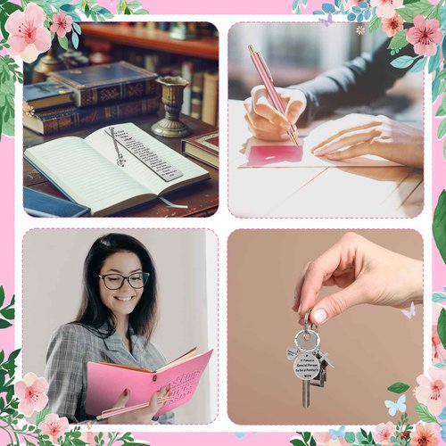 10 Pcs Pastor's Wife Appreciation Gifts Set Includes Blanket Christian Makeup Bag Tote Bag Pen Notebook Cup Aromatherapy Keychain Bookmarks Thank You Card for Pastor Wife Christmas Thank You Gifts
