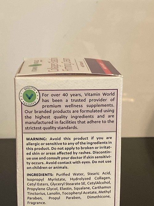 Collagen Elastin Firming Cream With Vitamin E 2 4 oz. (113 G) Jars