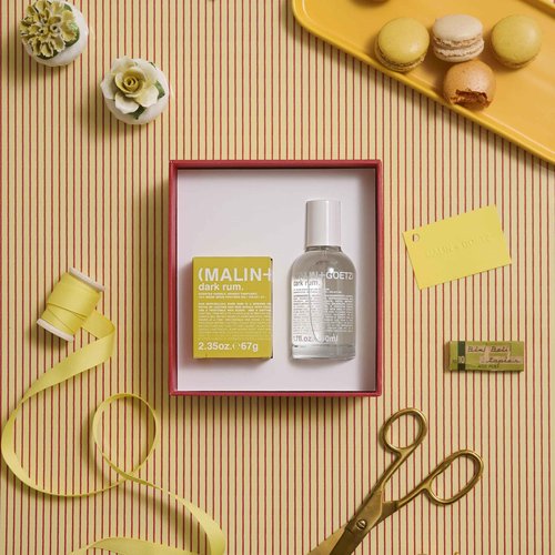 Malin + Goetz Thatâ€™s the Spirit Eau de Parfum + Votive Candle Duo â€“ Rich Fragrance Gift Set, Holiday Perfume Set for Men & Women, Stocking Stuffer for Christmas, Birthday Presents & Gift Baskets