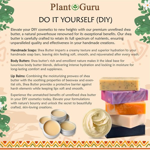 Raw African Shea Butter 32 oz (3 Pack) Bulk 100% Pure Natural Unrefined IVORY - Ideal Moisturizer For Dry Skin, Body, Face And Hair Growth. Great For DIY Soap and Lip balm Making.