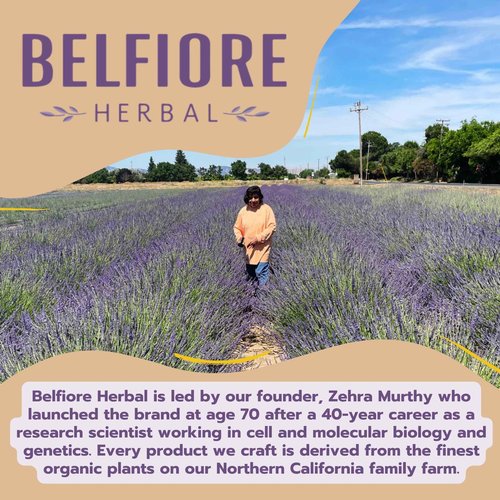 Belfiore Herbal Ashwagandha 100% Pure Natural Organic Oil, Immune Support, Healthy Skin, Collagen Boosting Anti Wrinkle, Vegan non-GMO, 1 ounce