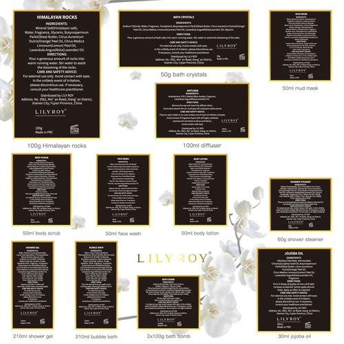 Christmas Gifts for Women and Men - 18-Piece Luxury Gold Spa Gift Set, Premium Bath Collection | Father's Day, Mothers Day Gifts, Birthday Gifts, All Occasion Ultimate Holiday Gift for Her & Him