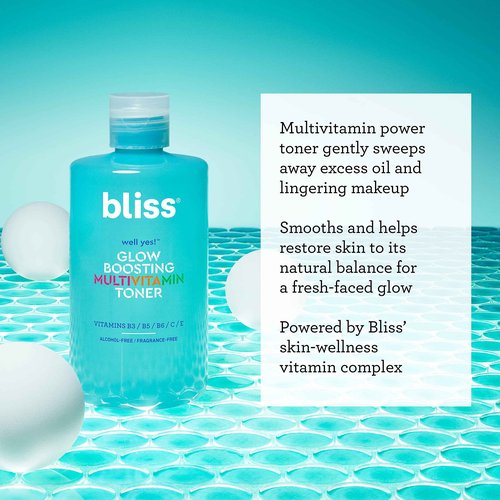 Bliss Complete Radiance Skincare Set - Vitamin C Serum, Hydrating Toner & Brightening Moisturizer - Anti-Aging, Dark Spot Reduction, Skin Brightening & Hydration - Clean, Vegan & Cruelty-Free - 3 Pack